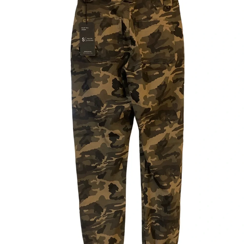 American Bazi  Olive Camo Jogger Size Small New With Tags - Picture 2 of 8